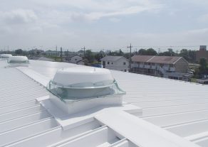 埼玉県さいたま市　工場　屋根遮熱塗装工事